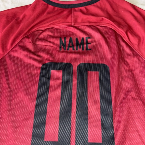 Nike New Caf United Short Sleeve Digital 2.0 Soccer Jersey Women's M Maroon B1m - Picture 7 of 7